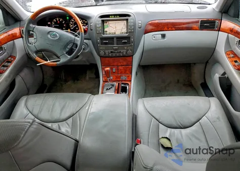 2006 Lexus Ls 430 из США, поврежденный, VIN JTHBN36F365046309